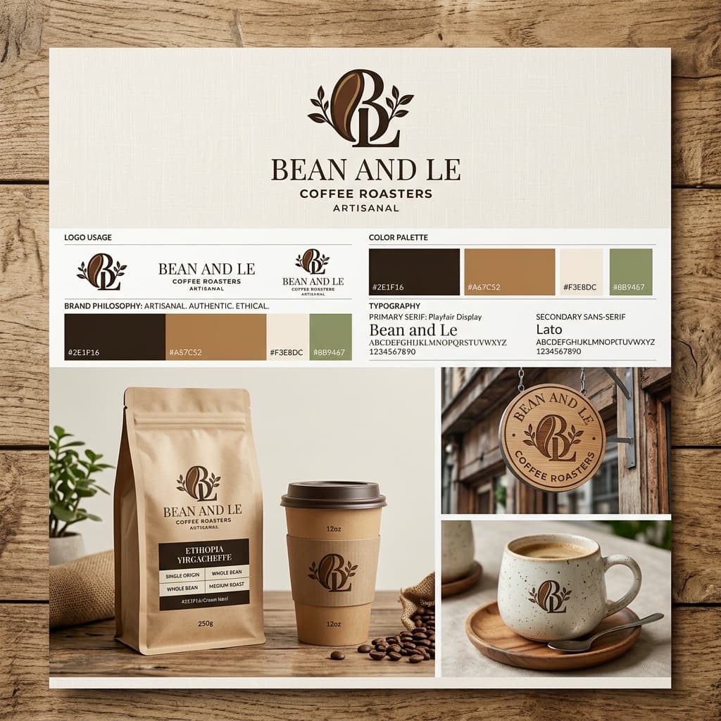 Bean & Le Coffee — Branding project by Kavixo